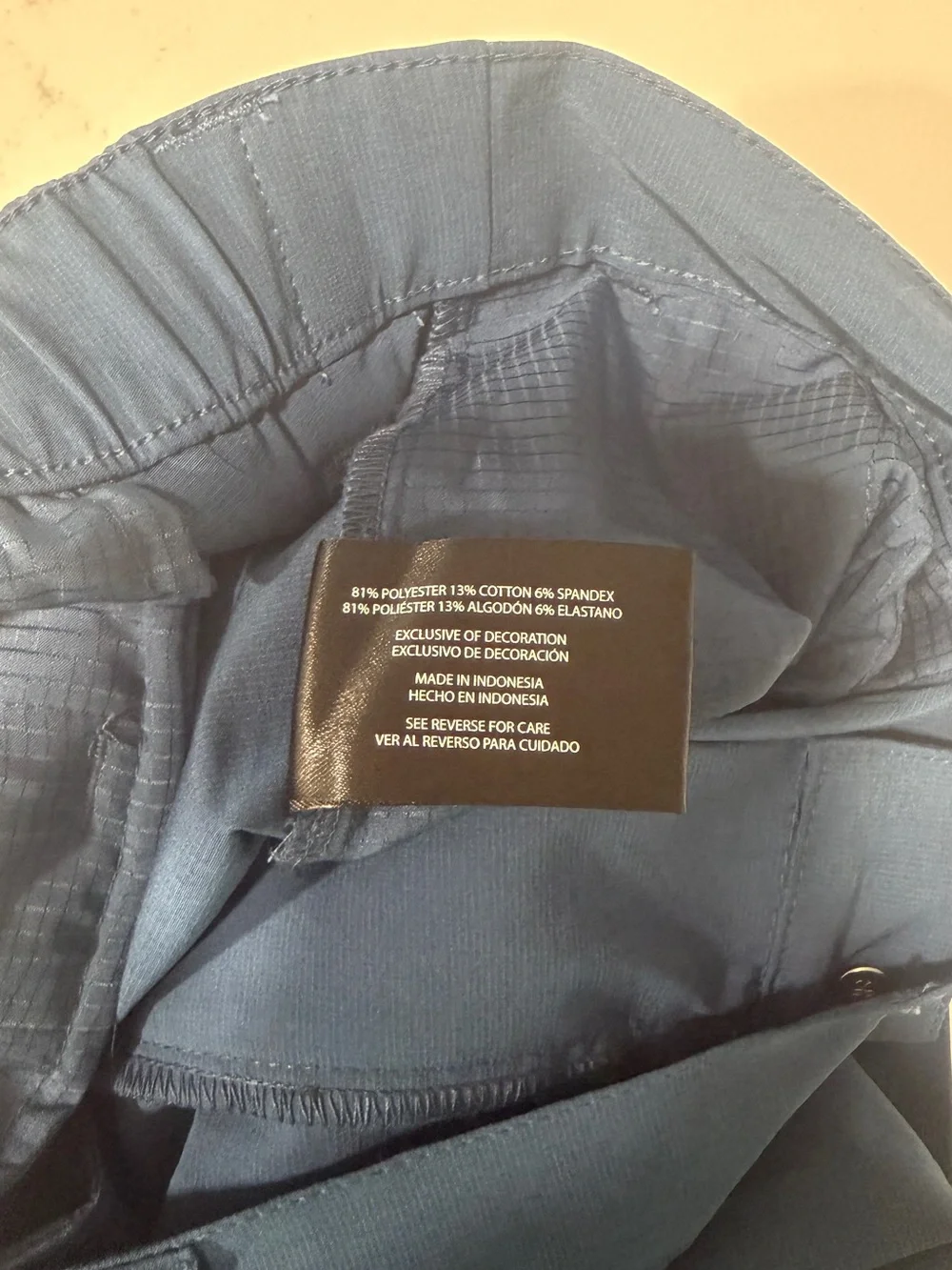 Banana Republic Men's Midnight Blue Flat-Front Shorts